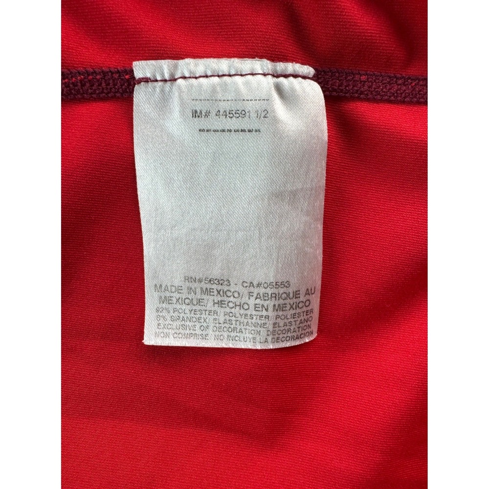 Nike Pro Dri Fit Fitted T Shirt Red Mens XL Short Sleeve Athletic‎ Gym - Picture 15 of 16